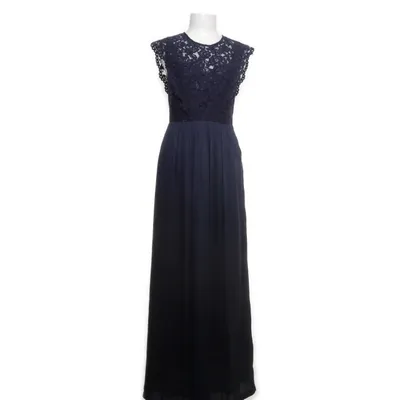 Robe de soirée (Bleu) de H&M Party Polyester, Coton, Polyamide, Viscose