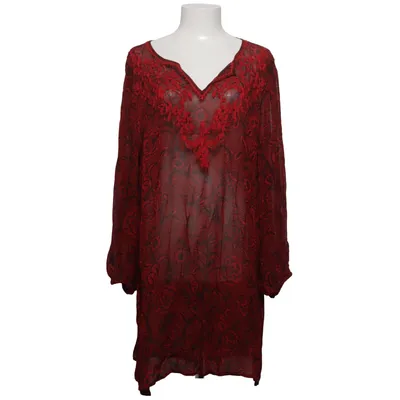 Bluse (Rød) fra Indiska Polyester, Viscose