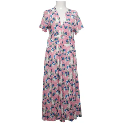 Robe longue (Rose, Bleu, Blanc) de Rainbow Viscose
