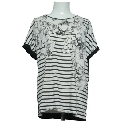 T-shirt (Zwart, Wit) van LC Waikiki Katoen, Modal