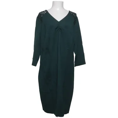 Klänning (Grön) från Sheego Bomull, Polyamid