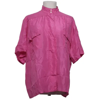 Short sleeve shirt (Pink) from Yessica Silk
