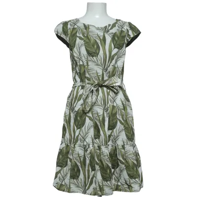 Dress (Green, White) from More & More Cotton