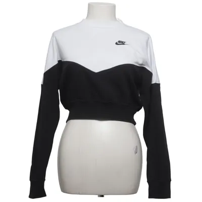 Collegetröja (Svart, Vit) från Nike Bomull, Elastan, Polyester