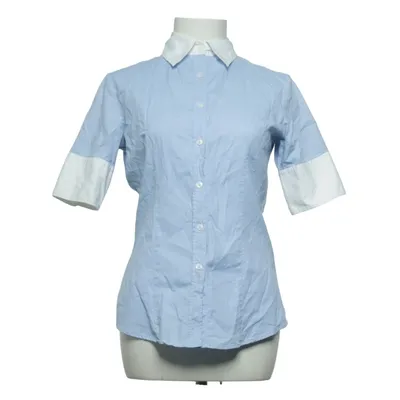 Shirt (Blue, White) from United Colors of Benetton Cotton, Elastane