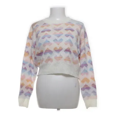 Tröja (Vit, Flerfärgad) från Shein Akryl