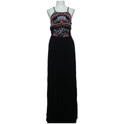 Robe longue (Noir, Multicolore) de Ana Alcazar Viscose