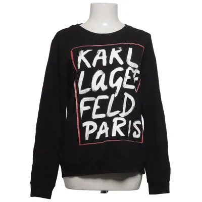 Collegetröja (Svart) från Karl Lagerfeld Bomull, Elastan, Modal