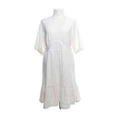 Klänning (Vit) från Happy Holly Elastan, Återvunnen polyester