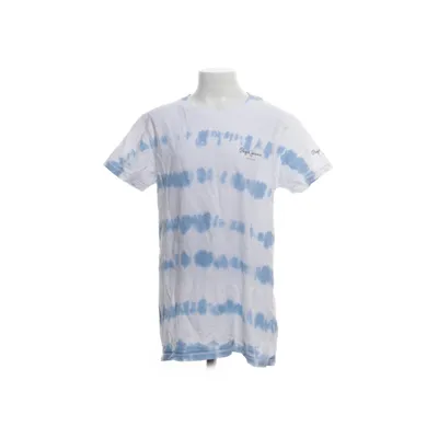 T-shirt (Vit, Blå) från Pepe Jeans London Bomull, Elastan