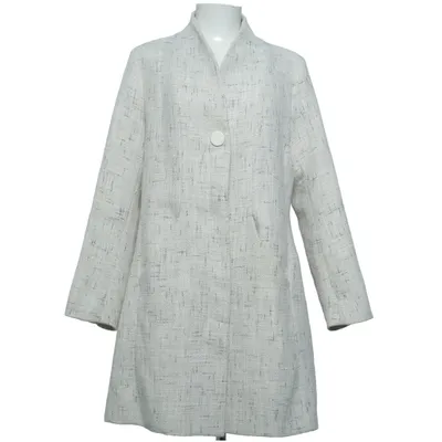 Coat (Beige, Gray) from Giovanna Polyester
