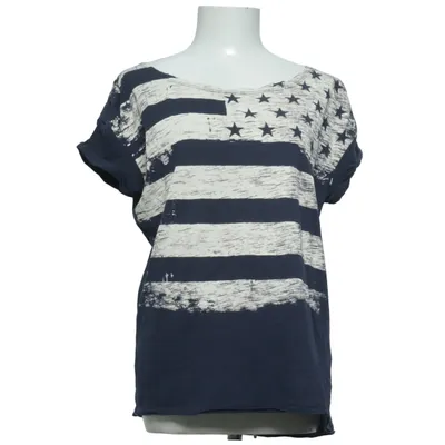 T-shirt (Bleu, Blanc) de Tom Tailor Denim Coton