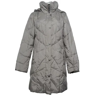Dunfrakke (Beige) fra Frandsen Dun, Fjer, Polyamid, Polyester