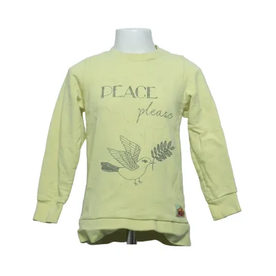 Sweatshirt (Geel) van Moderska Huset Organisch katoen