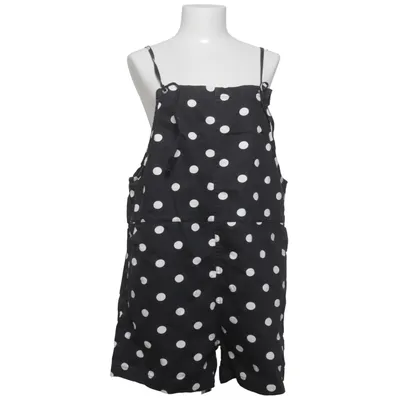 Hängselshorts (Svart, Vit) från Monki Bomull