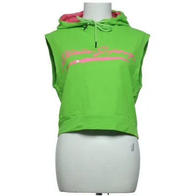 Korte mouwen capuchon sweater (Groen, Roze, Meerkleurig) van Plein Sport Katoen, Elastaan