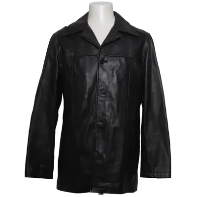 Leather coat (Black) from Roco Baroco Leather