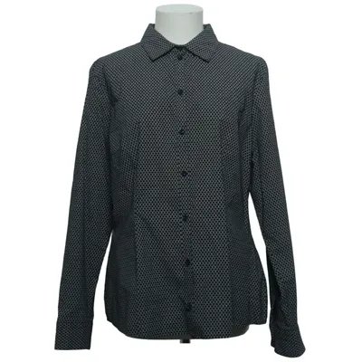 Shirt (Black, White) from Montego Cotton, Elastane