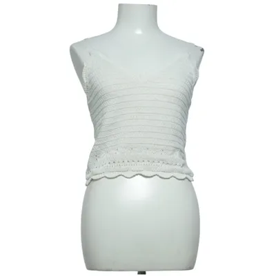 Crop top (Beige) van Stories Acryl, Katoen