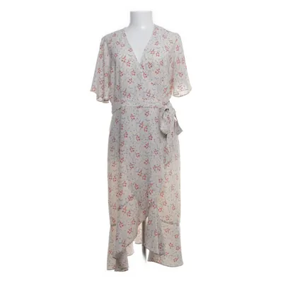 Wrap dress (Gray, Brown, Blue) from Three Sixty Five Polyester