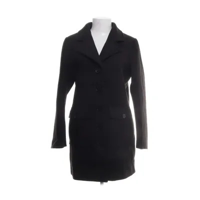 Coat (Black) from Koroshi Polyester