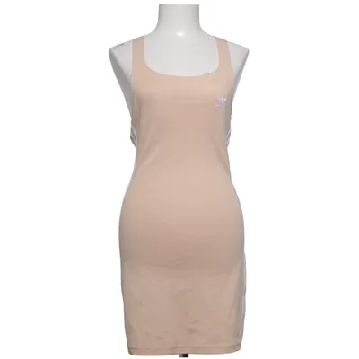 Træningskjole (Beige, Hvid) fra Adidas Bomuld, Elastan