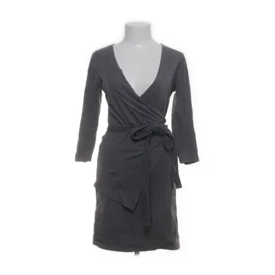 Omlottklänning (Grå) från Hunkydory Essentials Bomull, Elastan