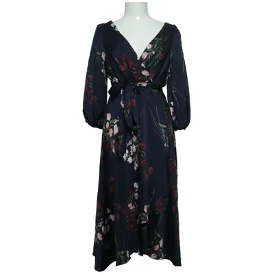 Wrap dress (Blue, Multicolored) from DKNY Polyester