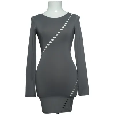 Robe (Gris) de Missy Empire Élasthane, Polyester