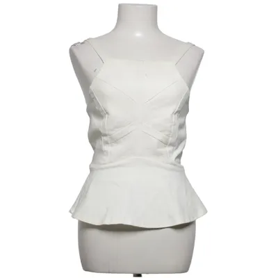 Top péplum (Blanc) de Forever New Élasthane, Polyamide, Polyester, Viscose