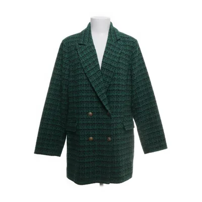 Blazer (Green, Black) from LC Waikiki Acrylic, Cotton, Nylon, Polyester, Wool, Viscose