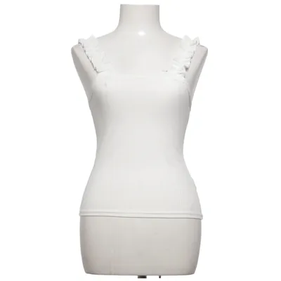 Tank­top (Weiß) von Boohoo Polyester