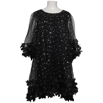 Robe (Noir, Blanc) de Ida Sjöstedt Acétate, Polyester recyclé