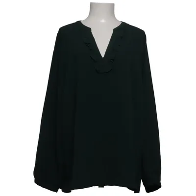 Blus (Grön) från Zizzi Återvunnen polyester