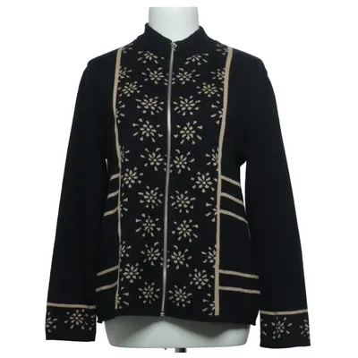Cardigan (Noir, Beige) de Skovhuus Acrylique, Coton
