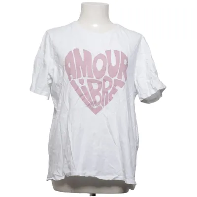 T-shirt (Wit, Roze) van Kiabi Katoen