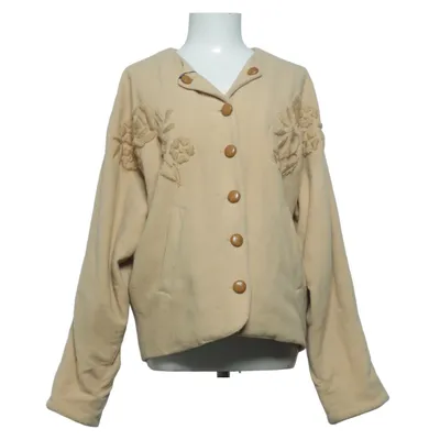 Jakke (Beige) fra Maria Leone Polyamid, Polyester, Uld