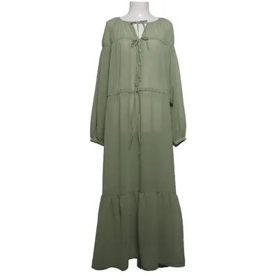 Maxikjole (Grøn) fra Lindex Polyester