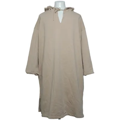 Capuchon jurk (Beige) van H&M Katoen, Polyester