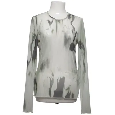 Top (Grøn, Grå, Hvid) fra Weekday Elastan, Polyester