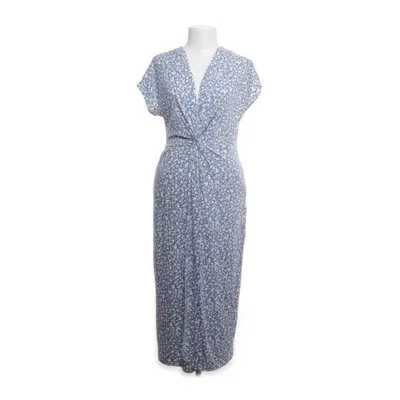 Maxi jurk (Wit, Blauw) van Les Lunes Elastaan, Viscose