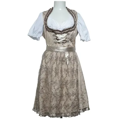 Dirndl (Beige, Blanc) de Fuchs Trachtenmoden