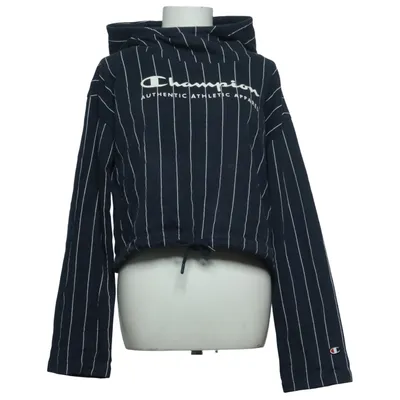 Hoodie (Blue, White) from Champion Cotton, Polyester