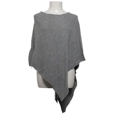 Poncho (Gris) de Cashmere Cachemire, Polyamide, Viscose, Laine