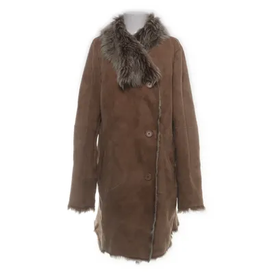 Shearling jas (Beige) van Arma
