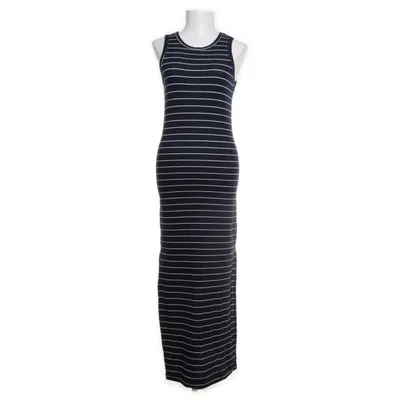 Maxi jurk (Blauw, Wit) van Jacqueline de Yong Katoen, Elastaan