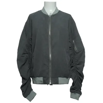 Bomberjacka (Grå) från Urban Outfitters Bomull, Elastan, Lyocell, Polyester