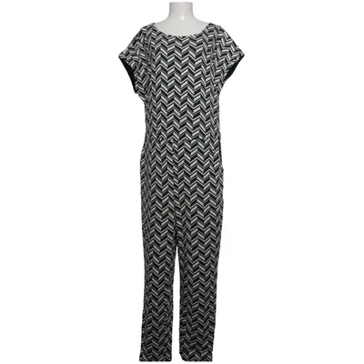 Jumpsuit (Zwart, Wit) van Charles Elastaan, Polyester, Viscose