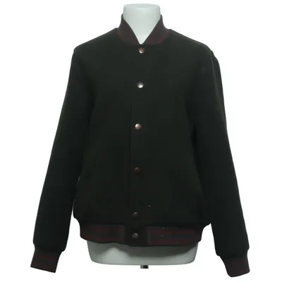 Bomberjack (Groen) van Ines de la Fressange for Uniqlo Acryl, Elastaan, Polyester, Viscose, Wol