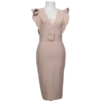 Jurk (Beige) van F&P Polyamide, Polyester